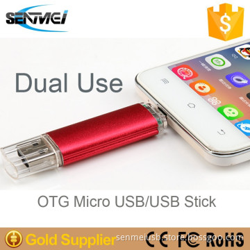 new trend dual use customized logo plain usb flash drive